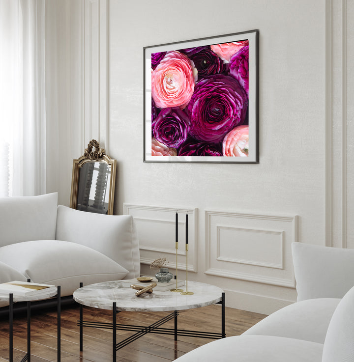 Blush & Bordeaux Square