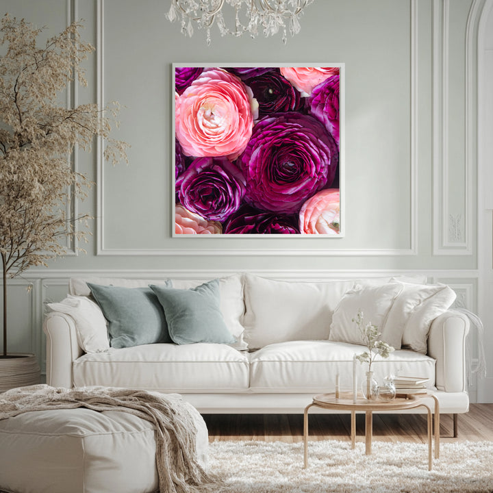 Blush & Bordeaux Square