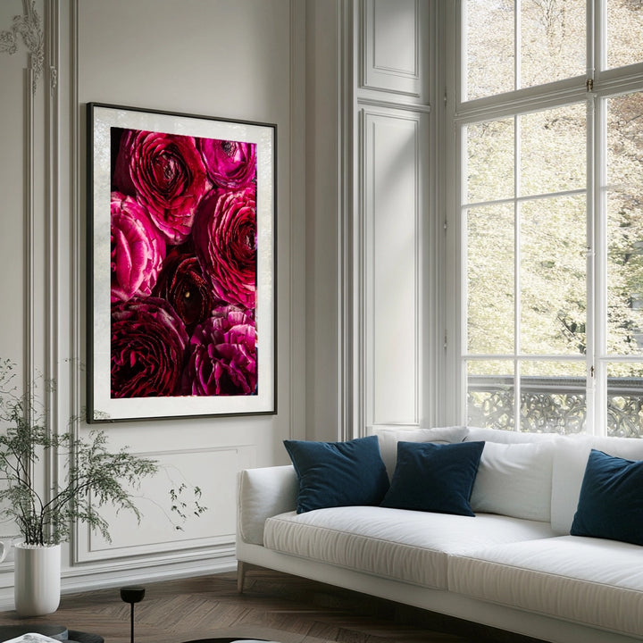 Crimson Velvet Portrait