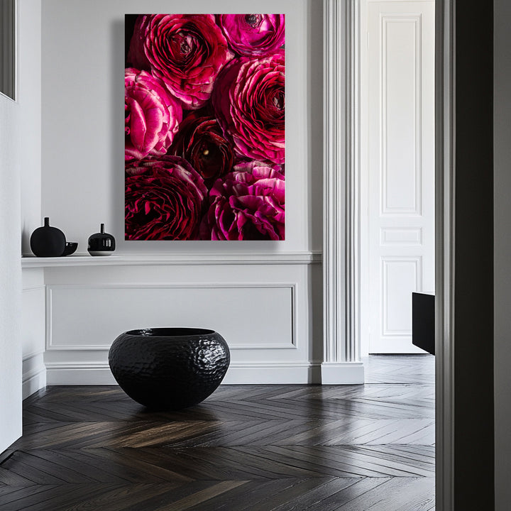 Crimson Velvet Portrait