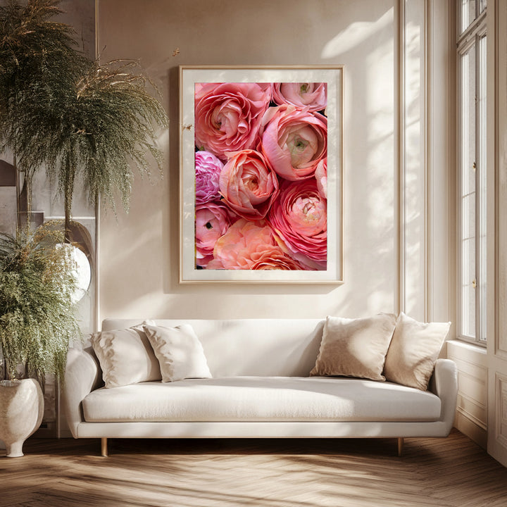 Sunset Petals Portrait