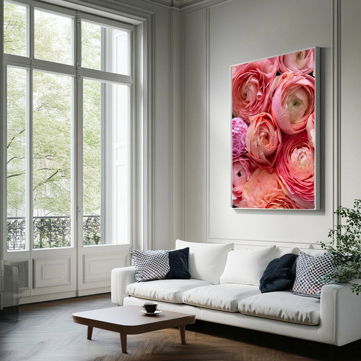 Sunset Petals Portrait