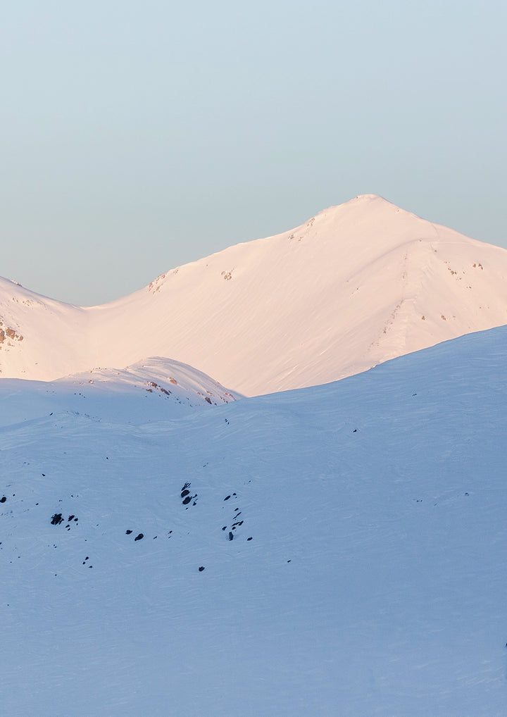 Set of 2 - Snowy Mountains