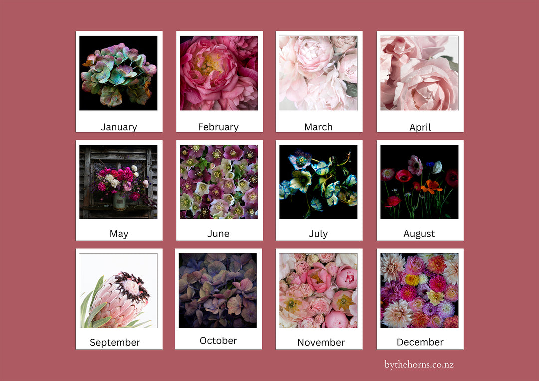 Botanical Wall Calendar 2025