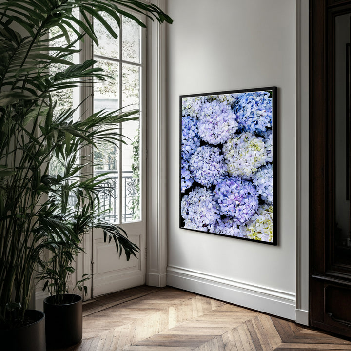 A Soft Blue Harvest Portrait