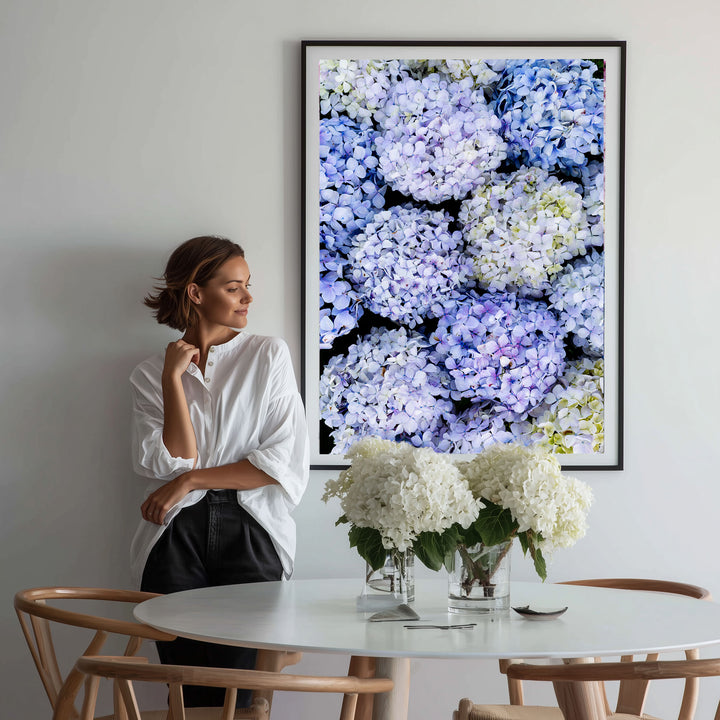 A Soft Blue Harvest Portrait