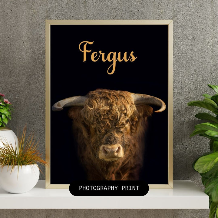 Fergus Personalised Print