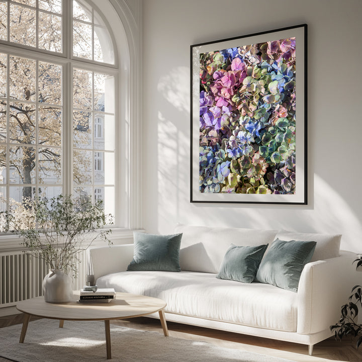La Vintage Hydrangea in Portrait