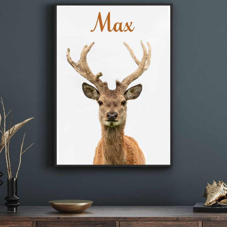 Deer Personalised Print