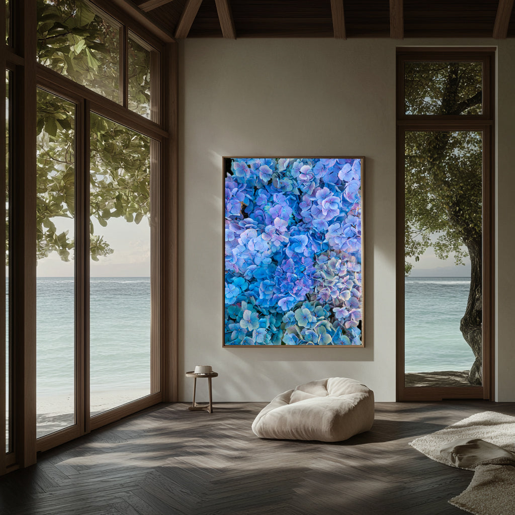 Ocean Blues in Portrait