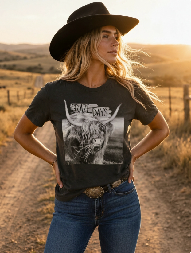Fiona - Graze Days Tee Shirt