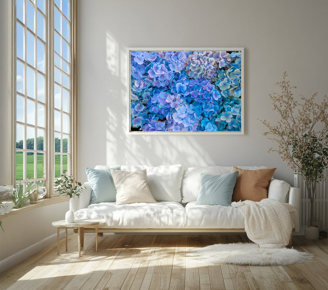 Ocean Blues in Landscape